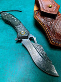 Nightshade Damascus Steel Knife