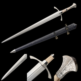 The Moonlit Hand and a Half Sword (golden color handle version)