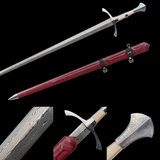 The Moonlit Hand and a Half Sword (Pattern Steel Version)