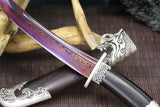The Ribasusukeru Handmade Fixed Blade Pattern Steel