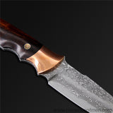 Blade of Glory Damascus Steel Fixed Blade-Romance of Men