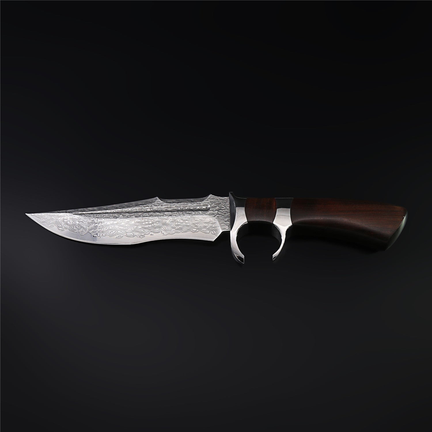 The Zeal Damascus Steel Fixed Blade