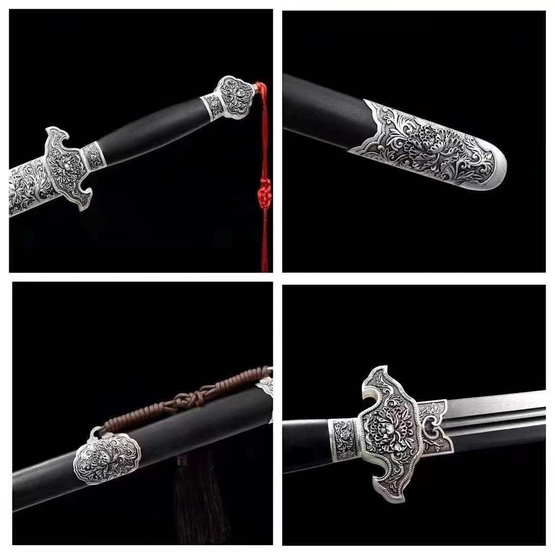 The Shiruba pionisodo Handmade Chinese Sword Pattern Steel-Romance of Men