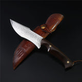 The Rebellien Damascus Steel Fixed Blade