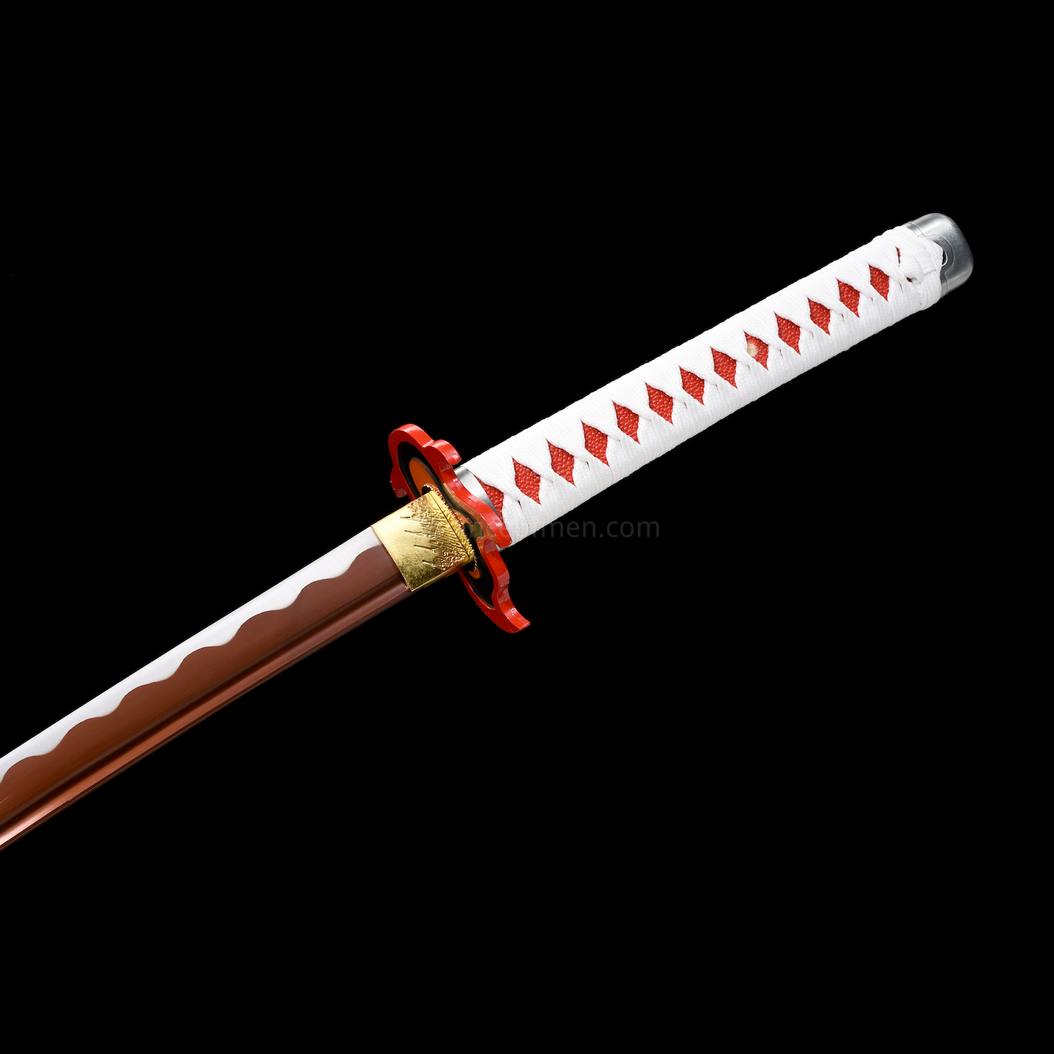 Handmade Anime Katana Demon Slayer Kyojuro Rengoku Nichirin Sword