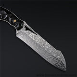 The Soul Hunter Damascus Steel Hunting Knife Fixed Blade-Romance of Men