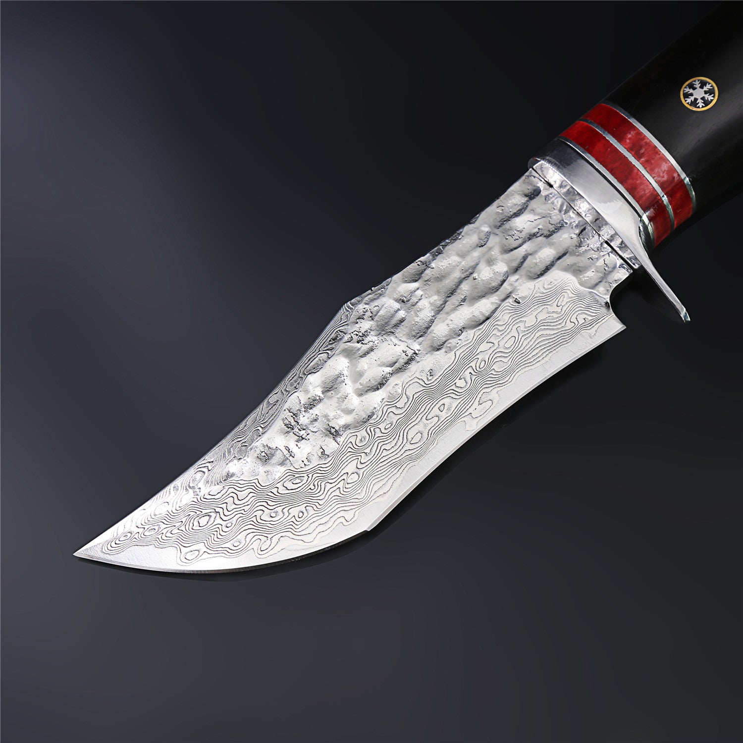 The General Damascus Steel Fixed Blade