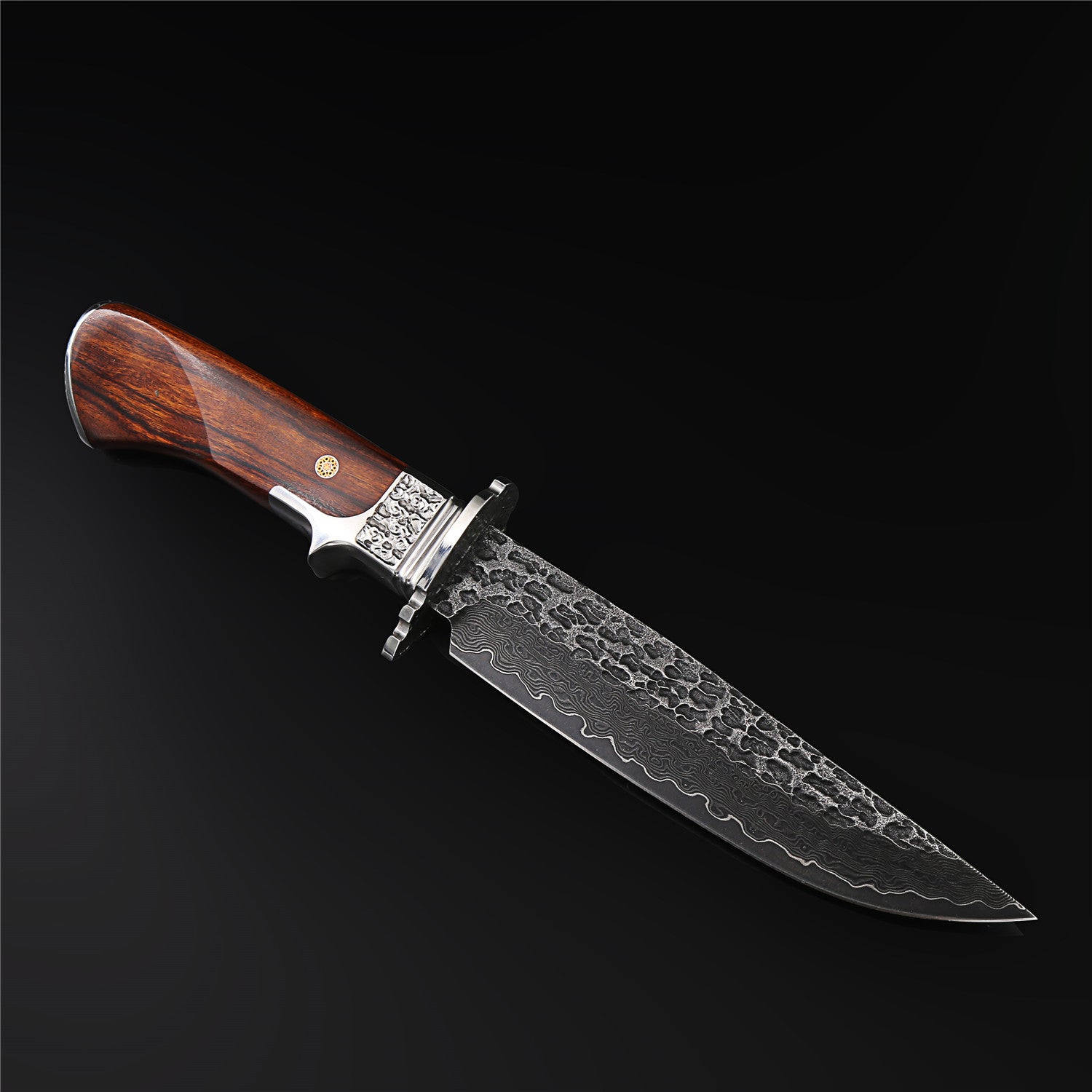 The Craftsman Damascus Steel Fixed Blade