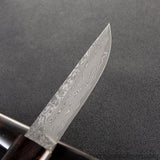 The okamoto warrior damascus pocket samurai knife 20 CM-Romance of Men