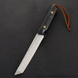 The vital Damascus samurai knife 21CM