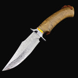 The Wanderer Damascus Steel Fixed Blade