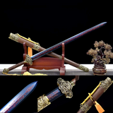 The Doragon Uosodo Handmade Chinese Sword Manganese Steel