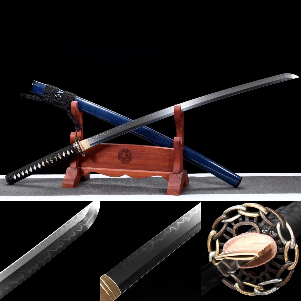 Katana Sword Real Handmade, Sharp Samurai Sword with T10 High