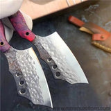 The dragonrita Damascus steel pocket knife-Romance of Men